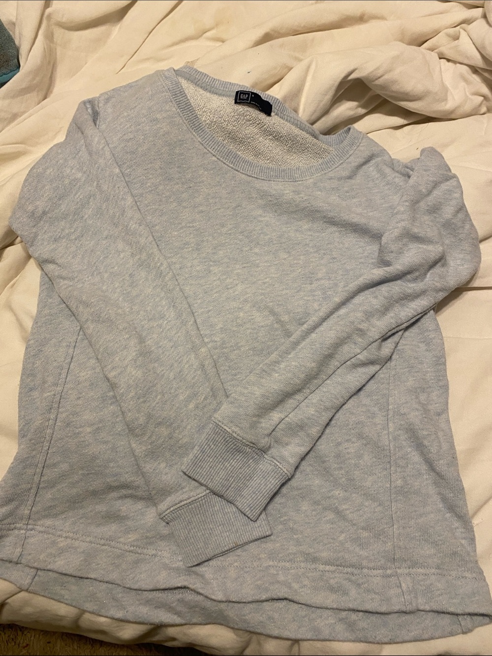 GAP Light Blue Crewneck Sweatshirt